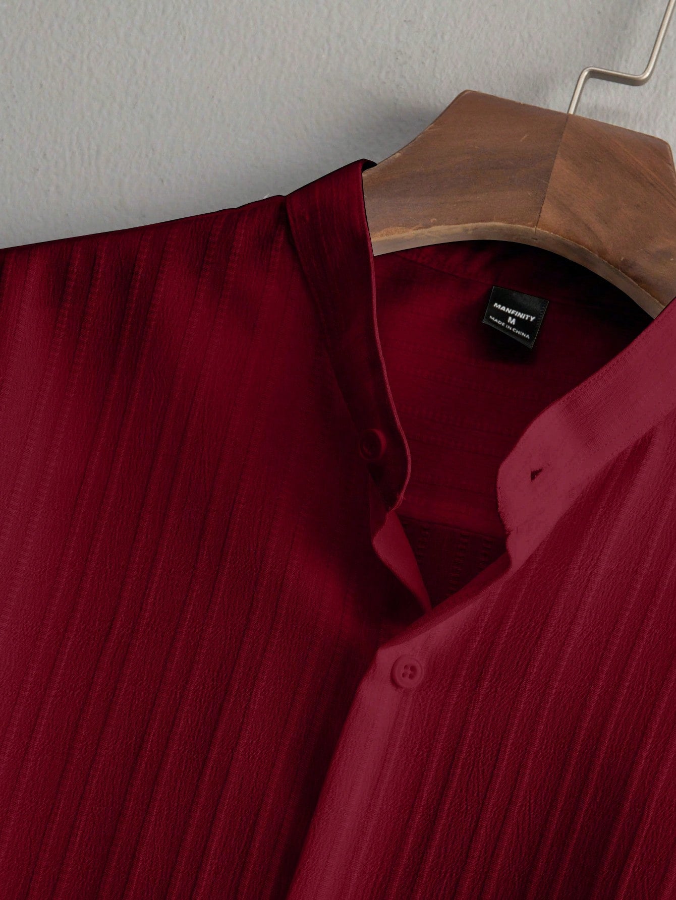 Premium Maroon shirt & track Pent Co-ords set For Man -Lafabrila