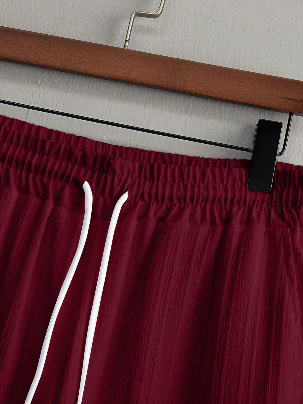 Premium White shirt & Maroon track Pent Co-ords set For Man -Lafabrila