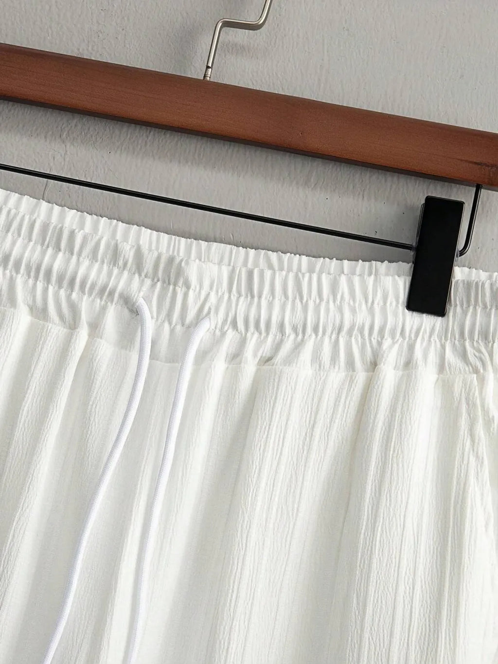 Premium Dark Red & White Premium Cotton Co-Ord Set For Men