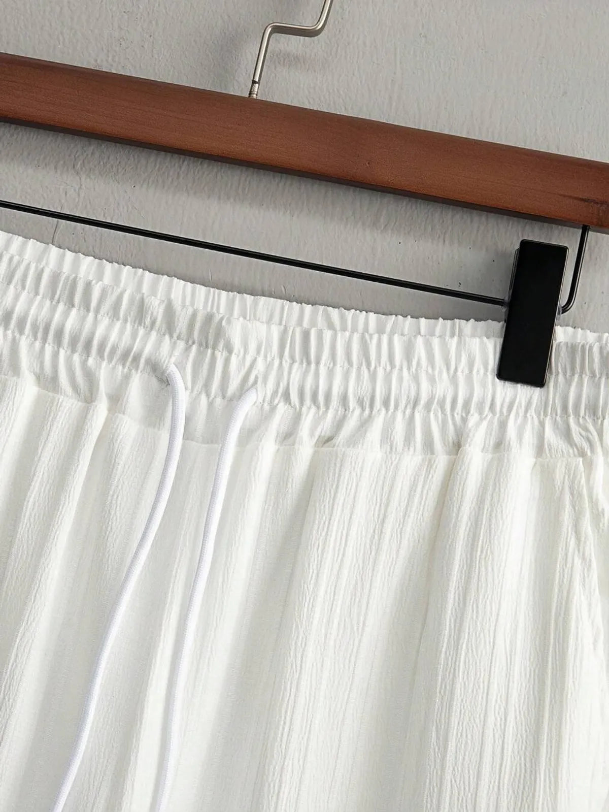 Premium Dark Red & White Premium Cotton Co-Ord Set For Men